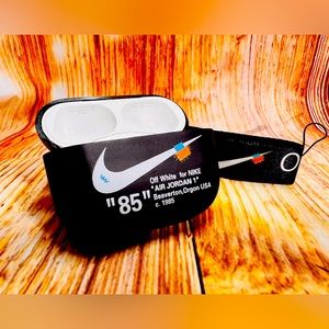 COPY - Nike OFF WHITE design Protective case for AirPods Pro 2: Black